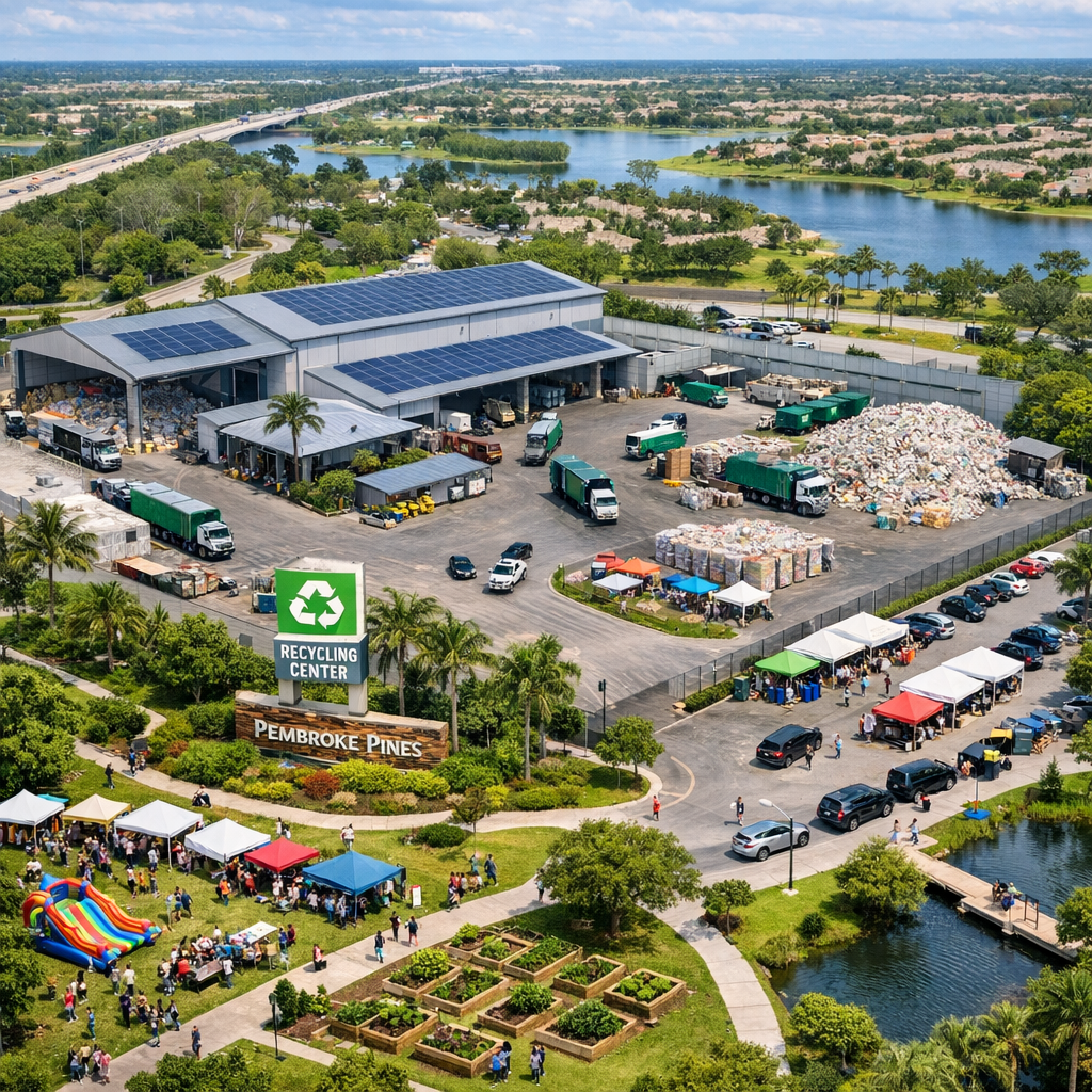 Advancing Sustainability: Pembroke Pines’ New Recycling Facility and Environmental Initiatives