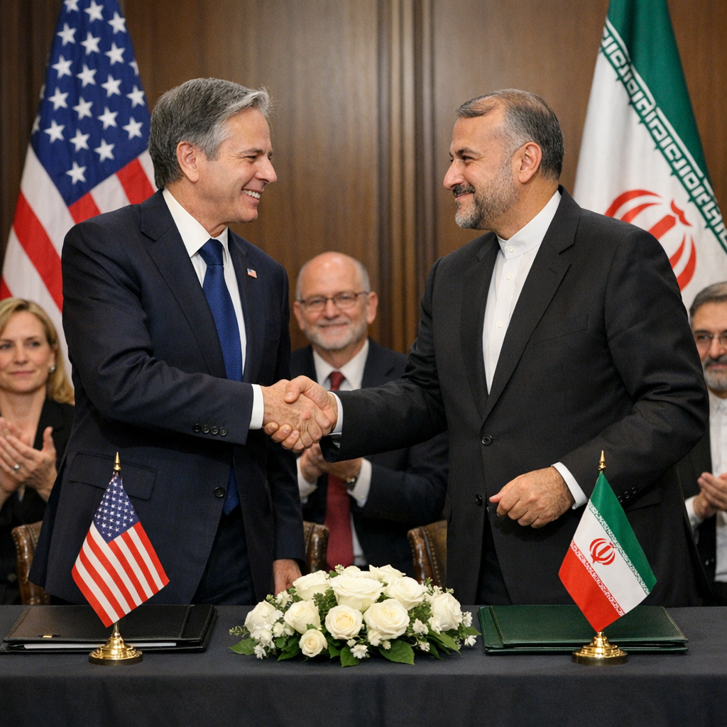 U.S. and Iran Reach Agreement to End Hostilities