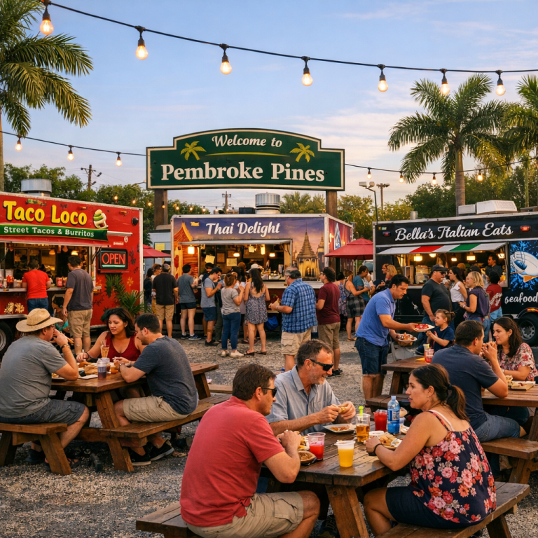 Exploring Pembroke Pines’ Culinary Scene: New Eateries and Food Trucks to Savor